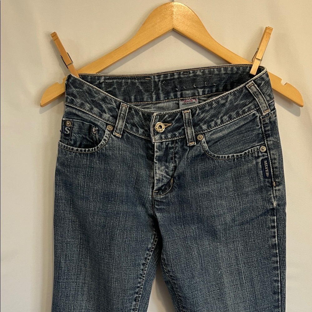 Silver Jeans Classic Indigo Straight Leg Denim